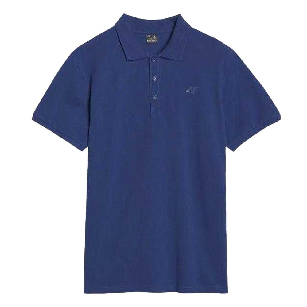 4F 4F Men's WMM00TPTSM366 Polo Shirt in Navy