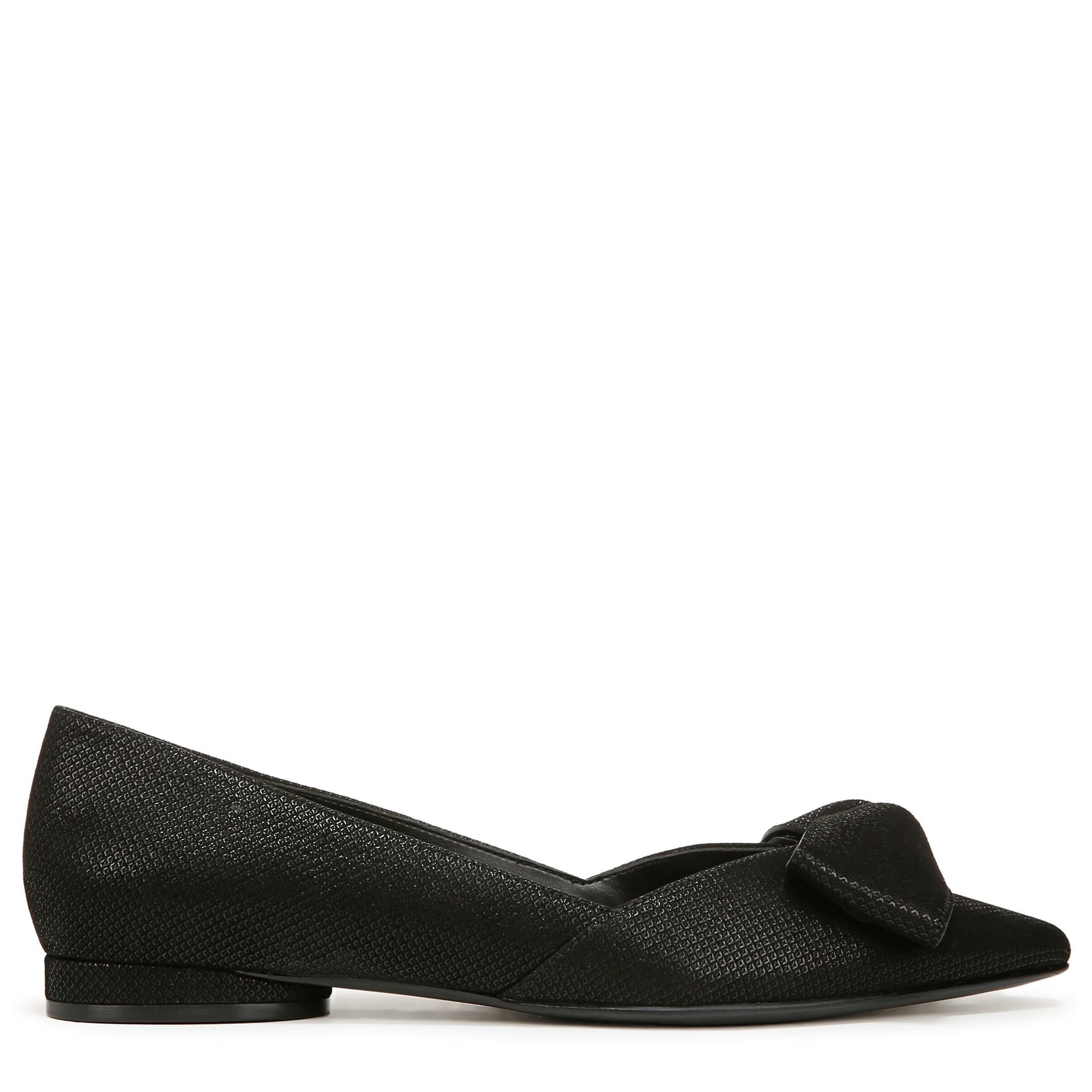 Naturalizer Naturalizer Women's Havana-Bow Skimmer Flats in Black