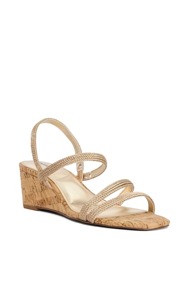 Dune London Dune London Women's 'Kali' Wedges in Metallics - 2