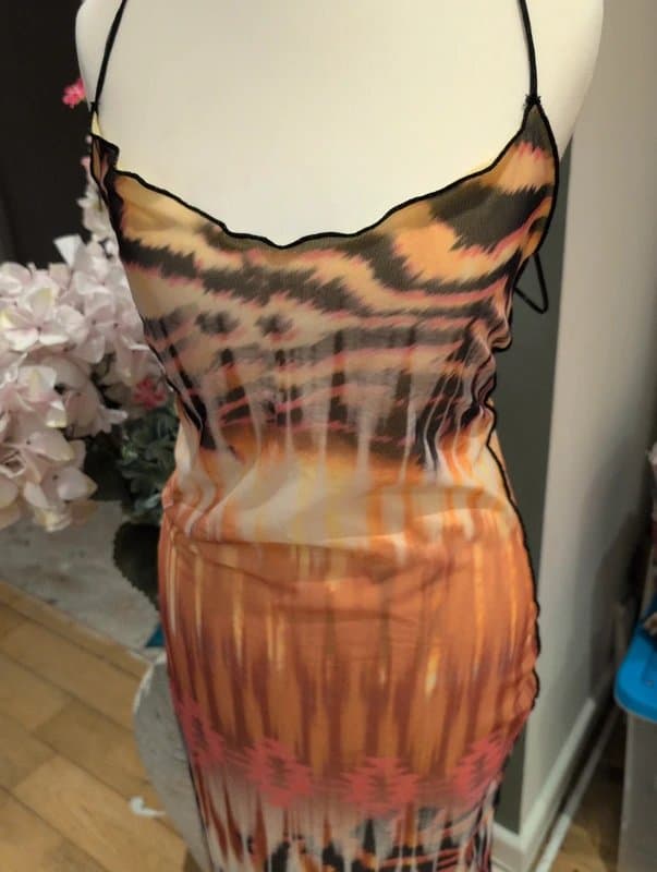 Bershka Bershka long colored dress