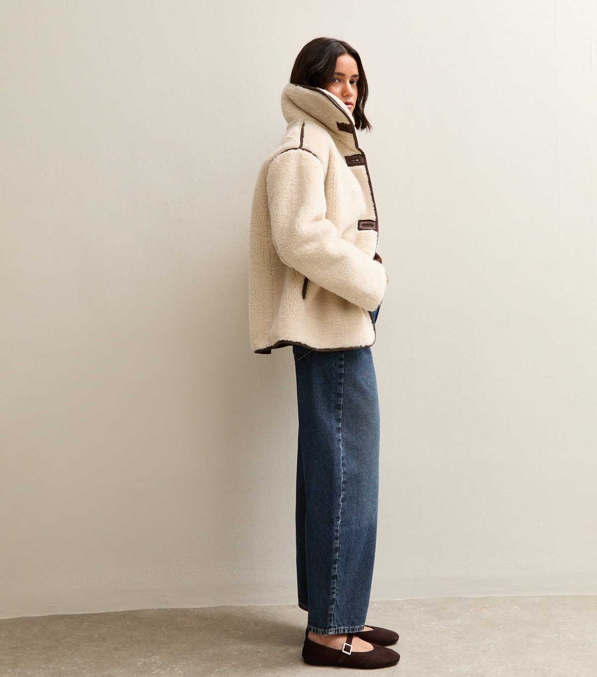 New Look Women's Dark Blue Barrel Leg Jeans New Look - 4