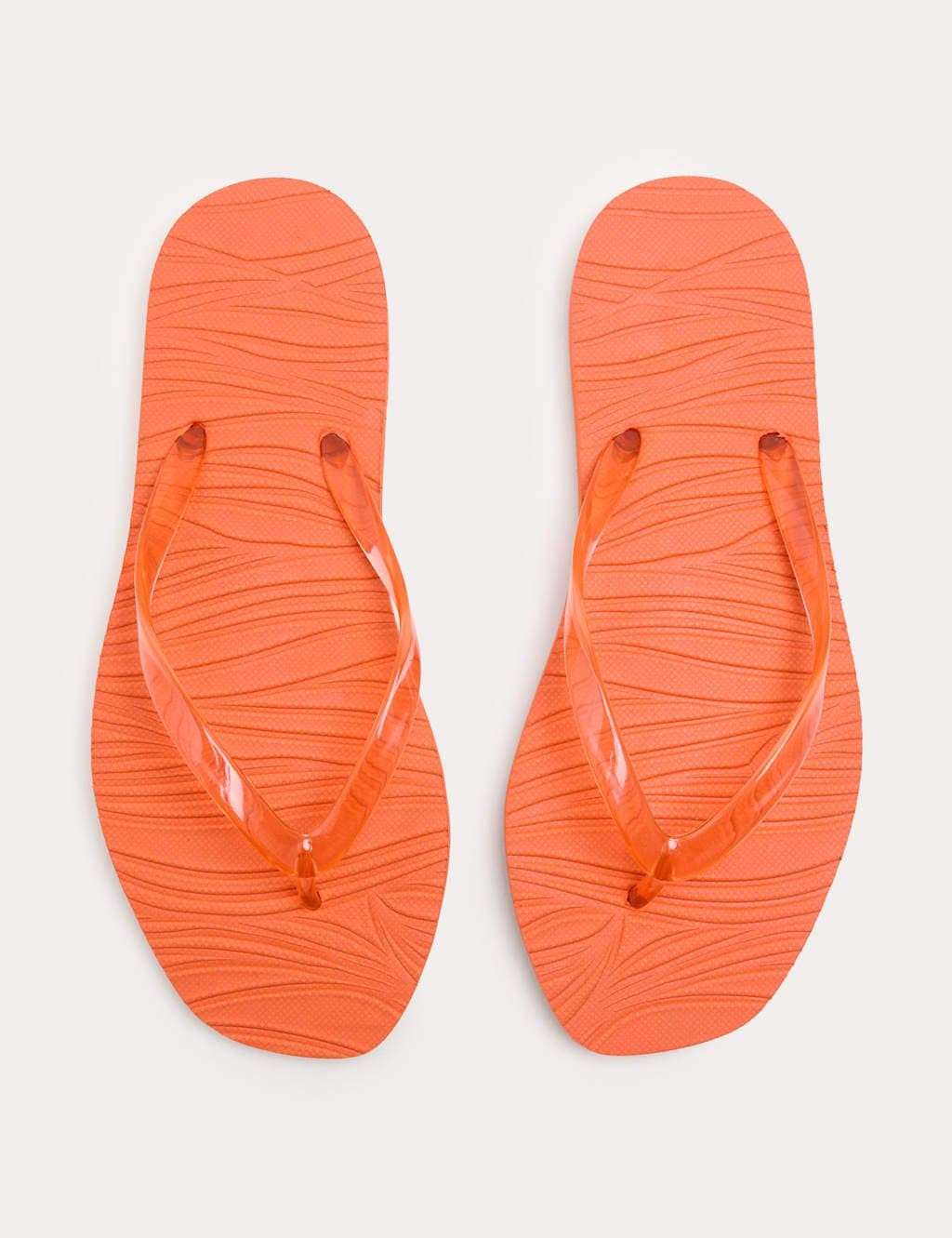 Marks & Spencer M&S Orange Flat Flip Flops