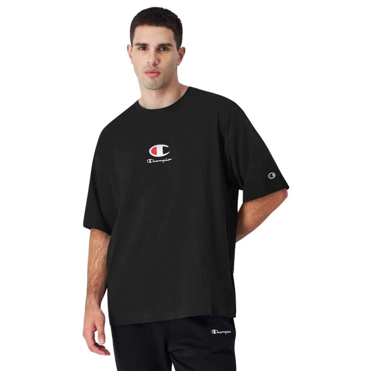 Champion Champion Men's Crew Neck T-Shirt in Black - 4