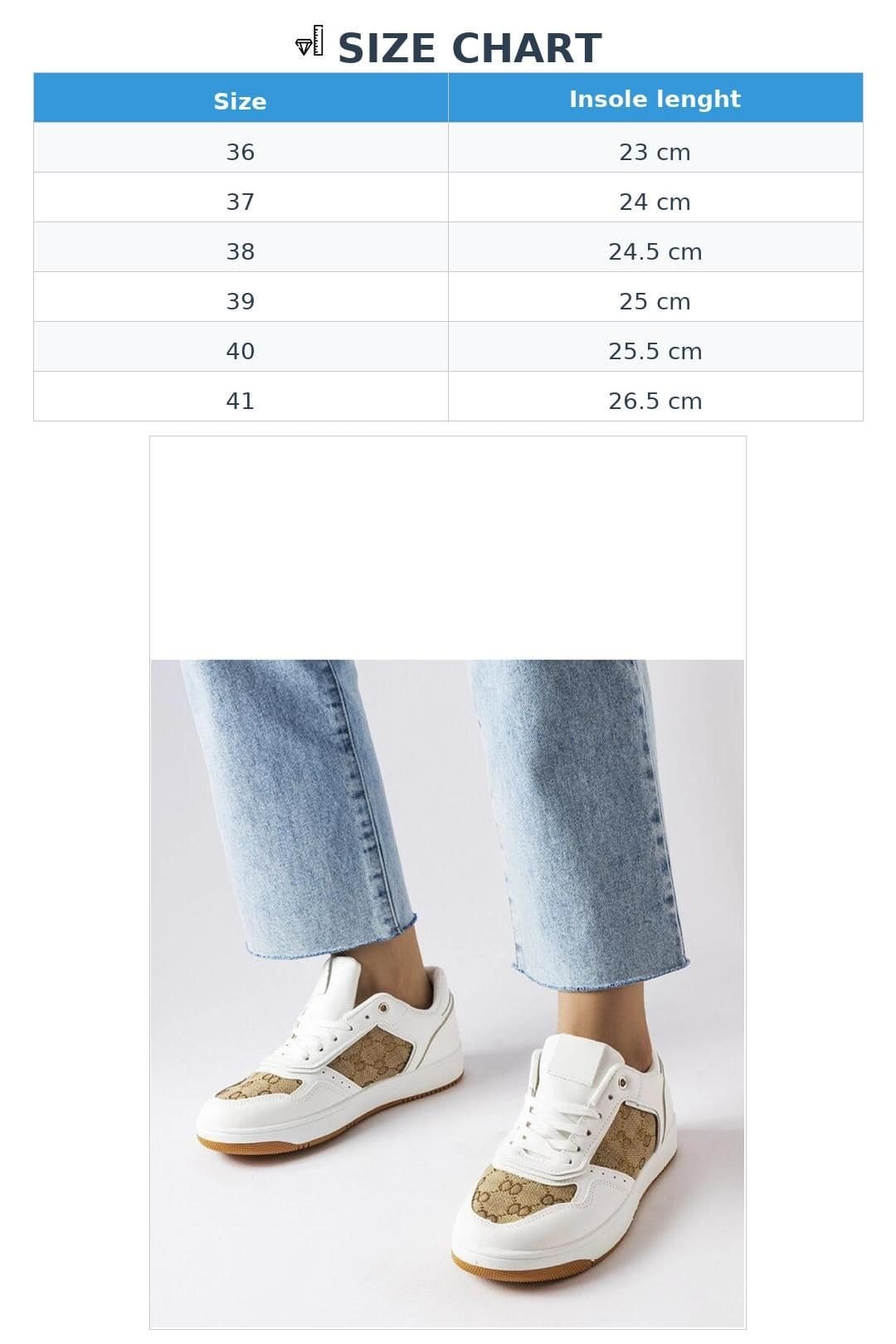 Love Lace Love Lace Women's Sport Sneakers with Monogram Detail Lace Up Rubber Sole in White - 4