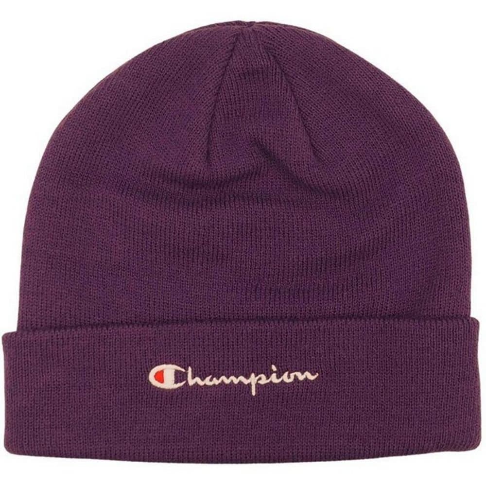 Champion Champion Men's Embroidered Beanie in Violet