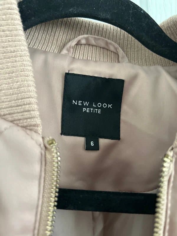 New Look Rose pink bomber jacket