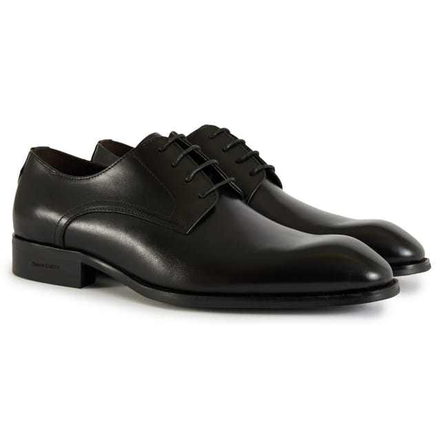 Simon Carter SIMON CARTER Men's Agadir Derby Shoes in Black - 2