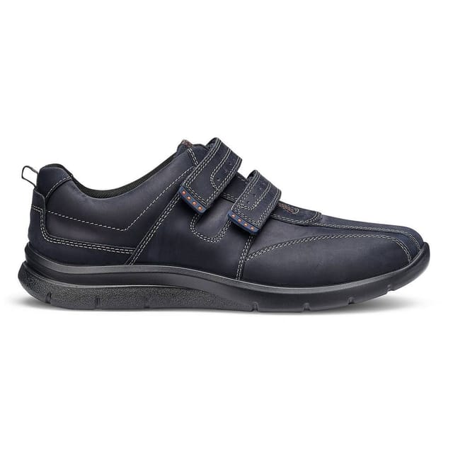 Hotter Hotter Men's 'Energise' Dual Fit Casual Shoes in Dark Navy - 2