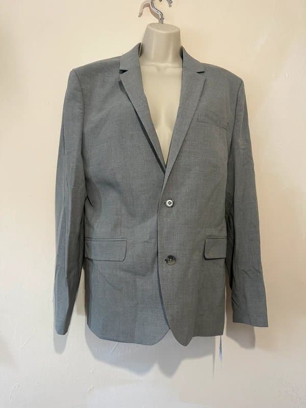 ASOS Design Asos design blazer suit jacket grey size 40”