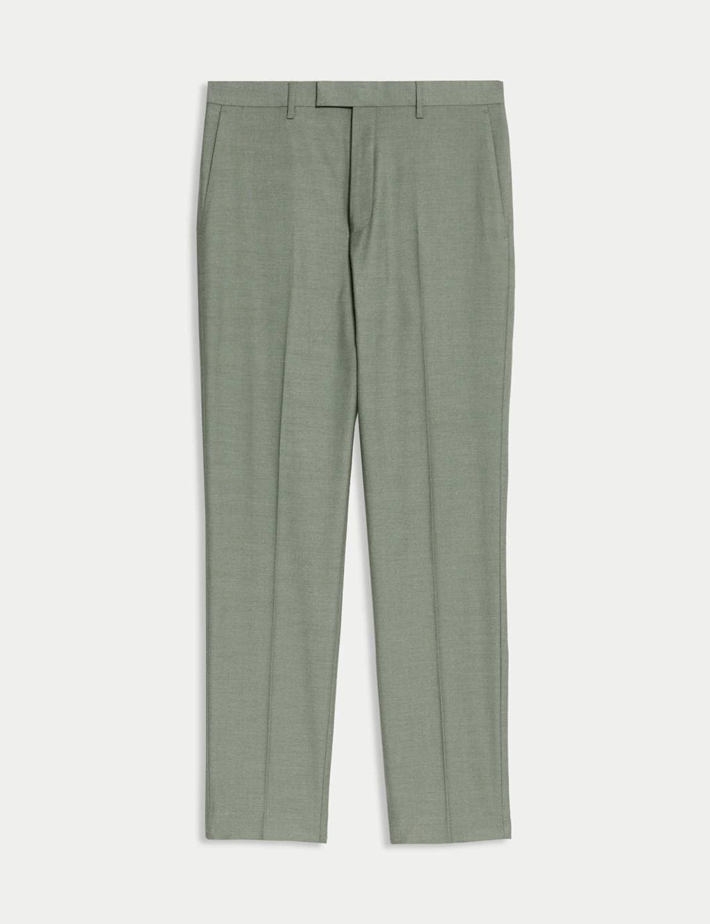 Marks & Spencer M&S Slim Fit Stretch Ultimate Suit Trousers Light Green