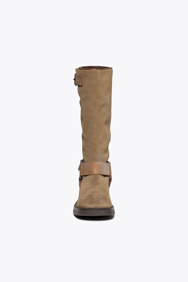 Steve Madden STEVE MADDEN Women's 'Beau Tbn' Suede Boots in Taupe - 3