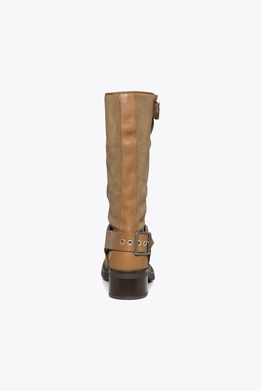 Steve Madden STEVE MADDEN Women's 'Beau Tbn' Suede Boots in Taupe - 4