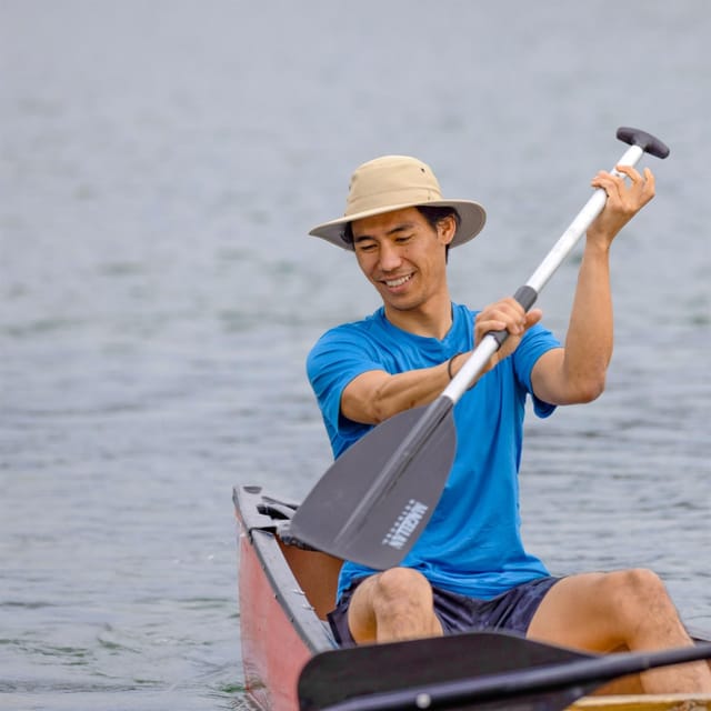 Sunday Afternoons Sunday Afternoons Men's 'Passport' Lightweight Ventialted Packable UPF 50+ Sun Hat in Cream - 2