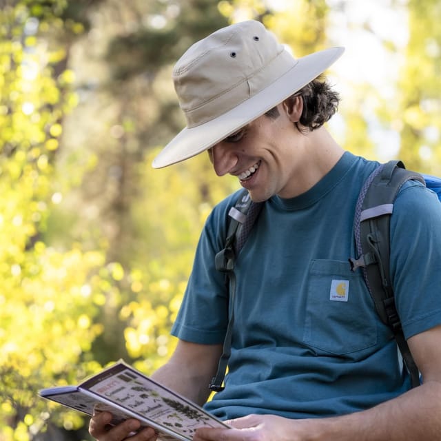 Sunday Afternoons Sunday Afternoons Men's 'Passport' Lightweight Ventialted Packable UPF 50+ Sun Hat in Cream - 3
