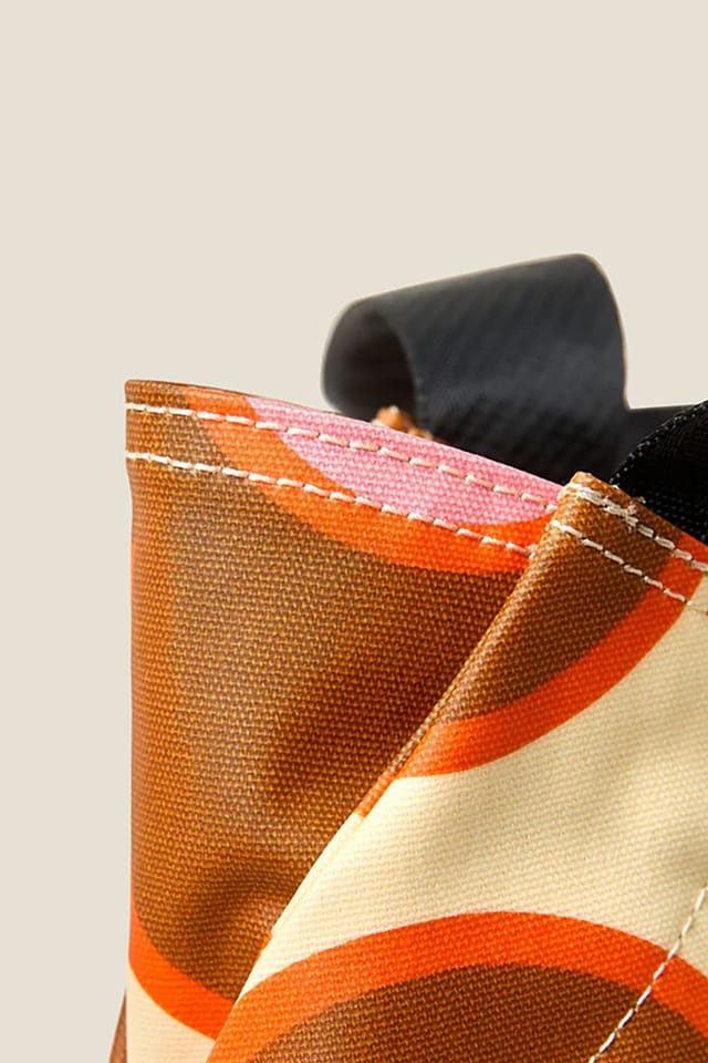 Orla Kiely Orla Kiely Women's Classic Shoulder Bag - Flower Spot Persimmon in Brown - 3
