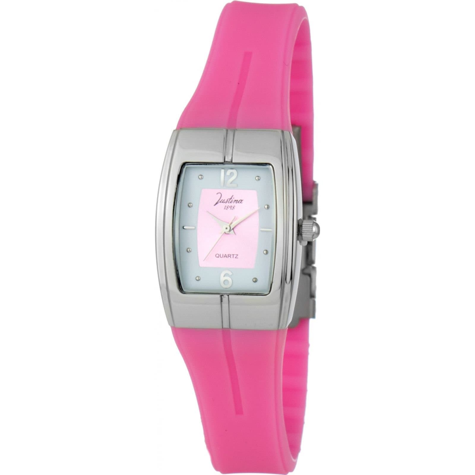 Justina Justina Women's 21814R 23mm Quartz Watch in Pink