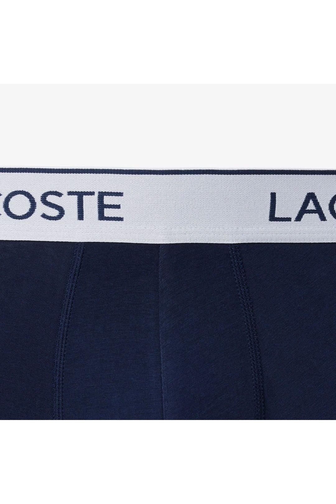 Lacoste Lacoste Men's 3 Pack Trunks Navy - 3