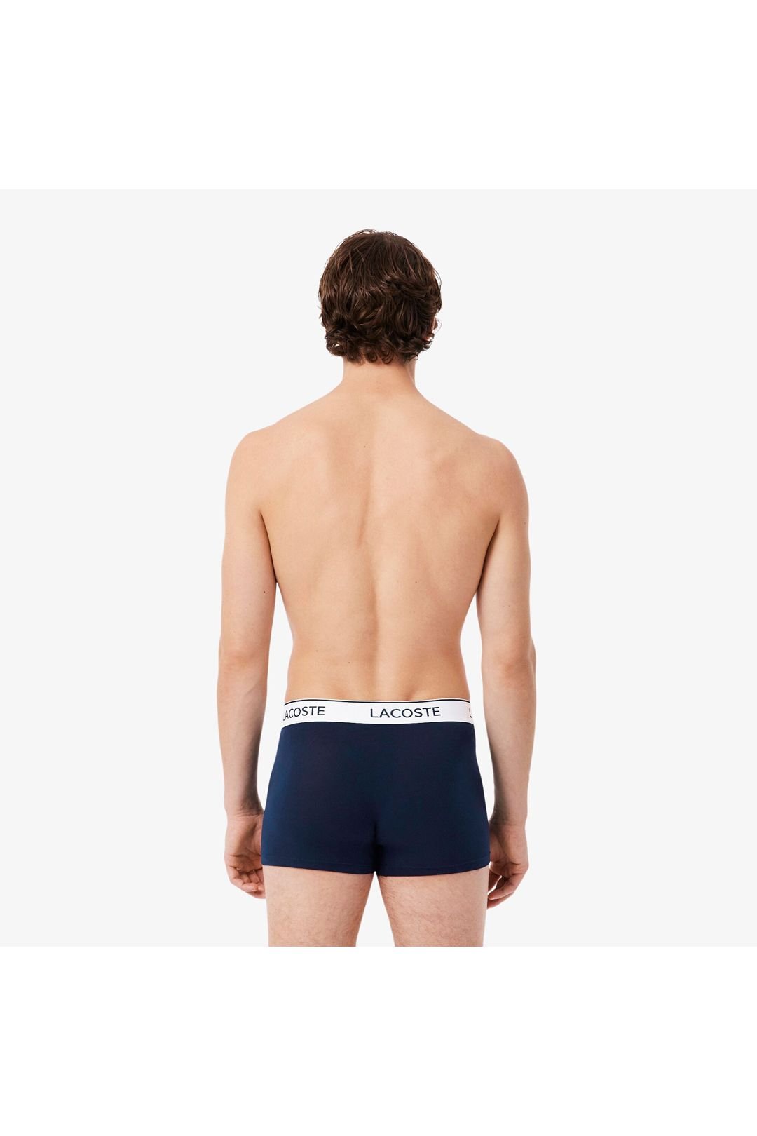 Lacoste Lacoste Men's 3 Pack Trunks Navy - 4