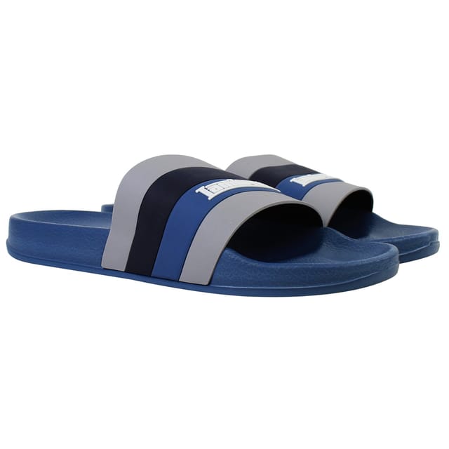 Lambretta Lambretta Men's Prince Blue Sliders - 2
