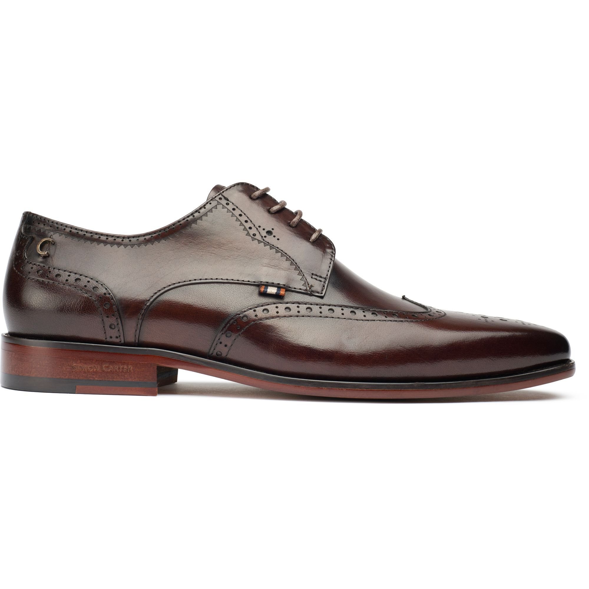 Simon Carter SIMON CARTER Men's Beagle Shoes in Brown - 2