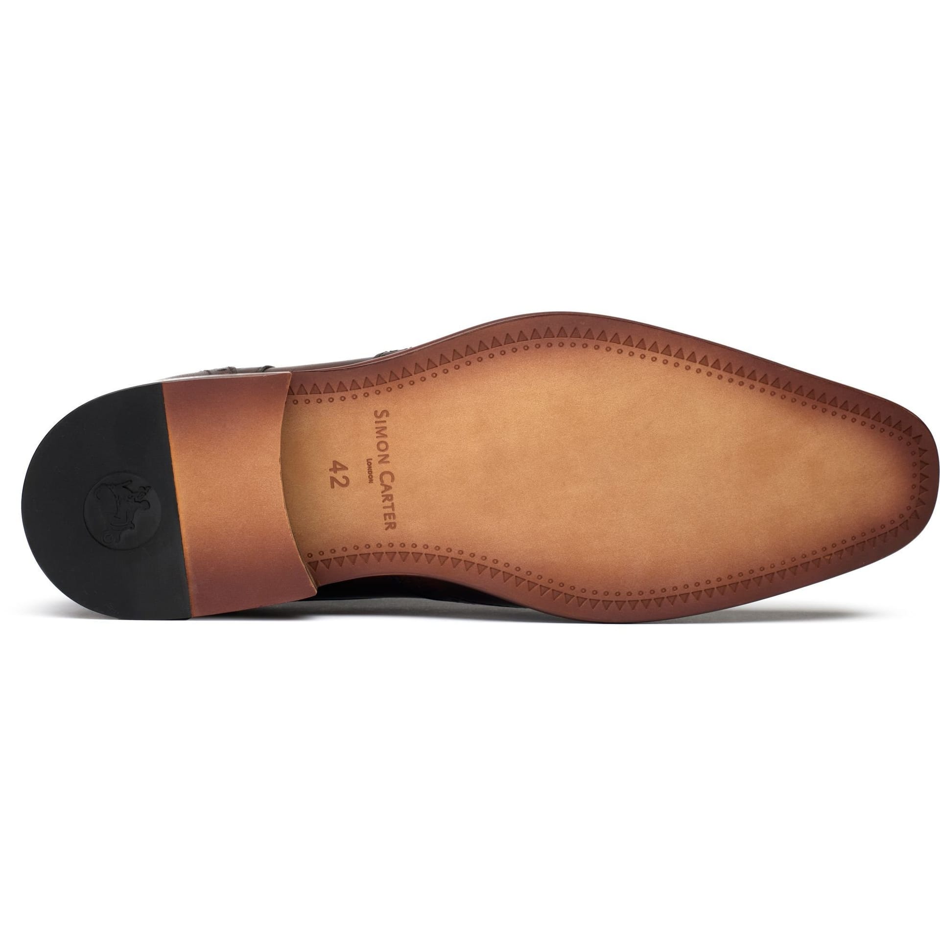 Simon Carter SIMON CARTER Men's Beagle Shoes in Brown - 4