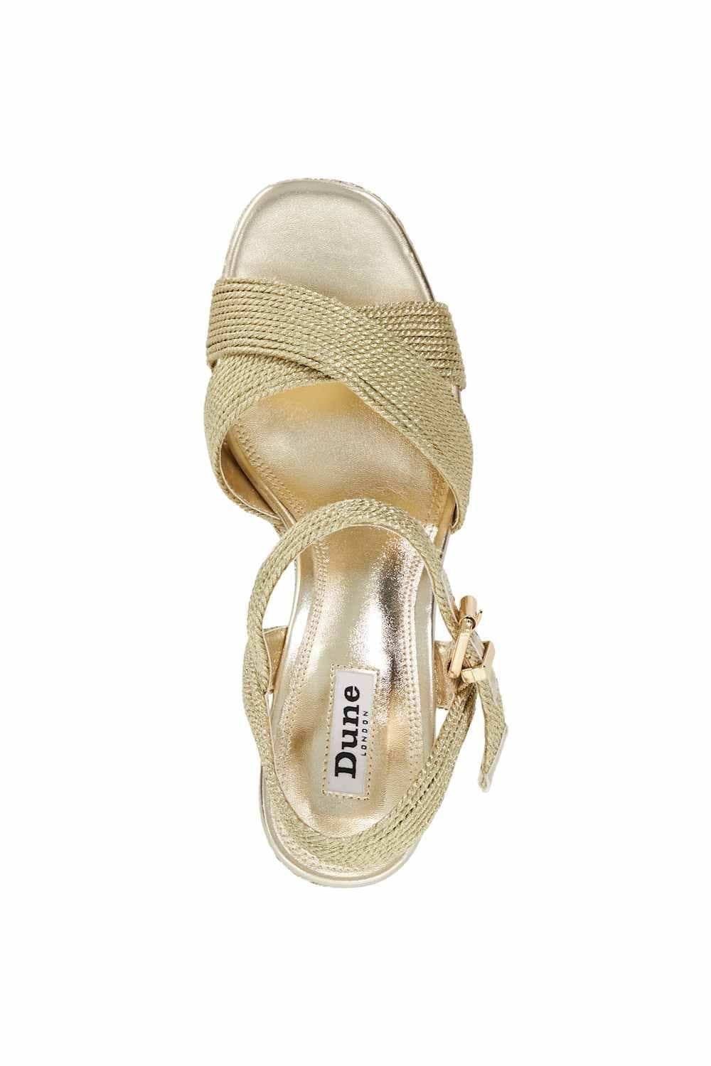 Dune London Dune London Women's 'Kolden' Wedges in Metallics - 4