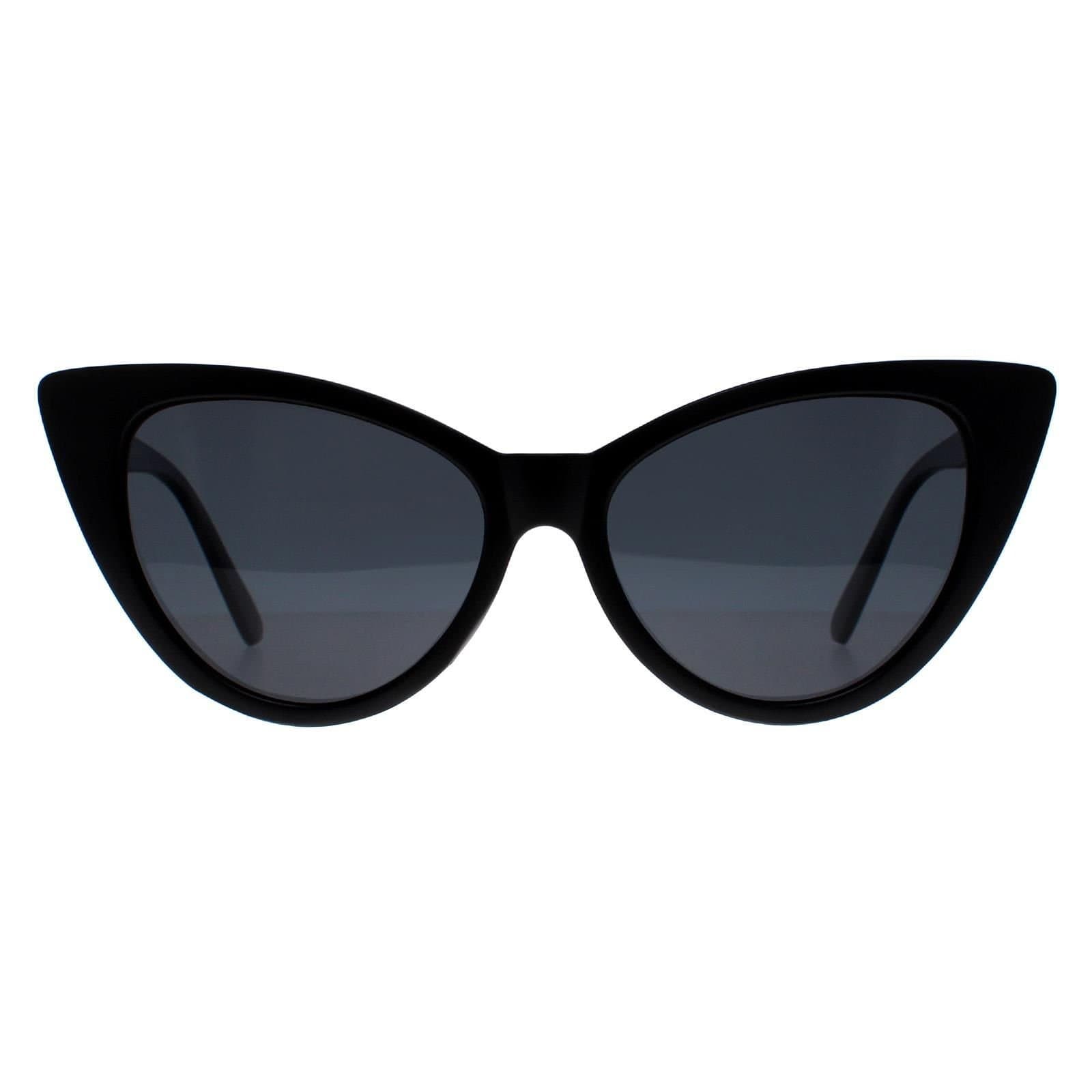 montana montana Women's Cat Eye Matte Black Grey Polarized MP71