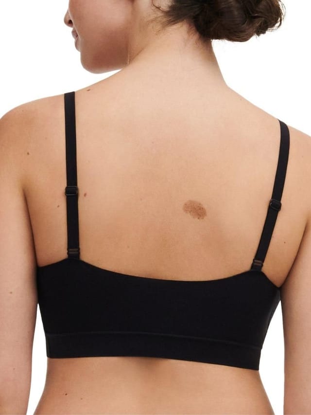 Chantelle Chantelle Women's SoftStretch Removable Pads Bralette in Black - 2