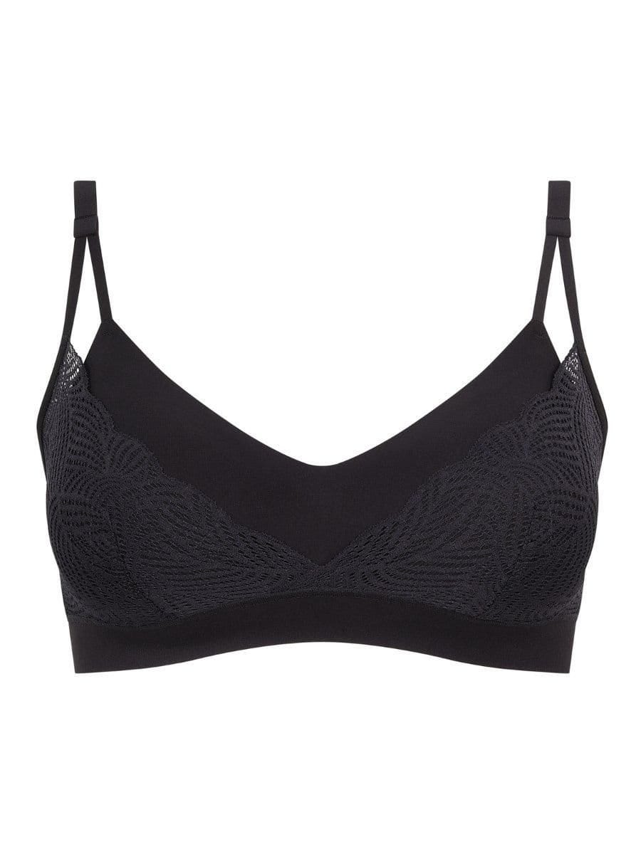 Chantelle Chantelle Women's SoftStretch Removable Pads Bralette in Black - 4