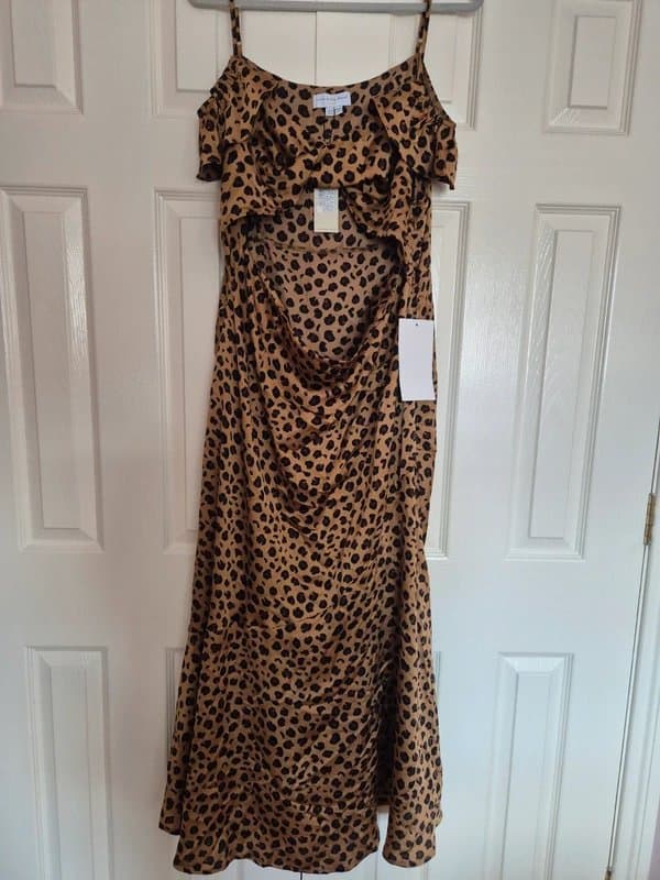 Never Fully Dressed Never Fully Dressed satin dress