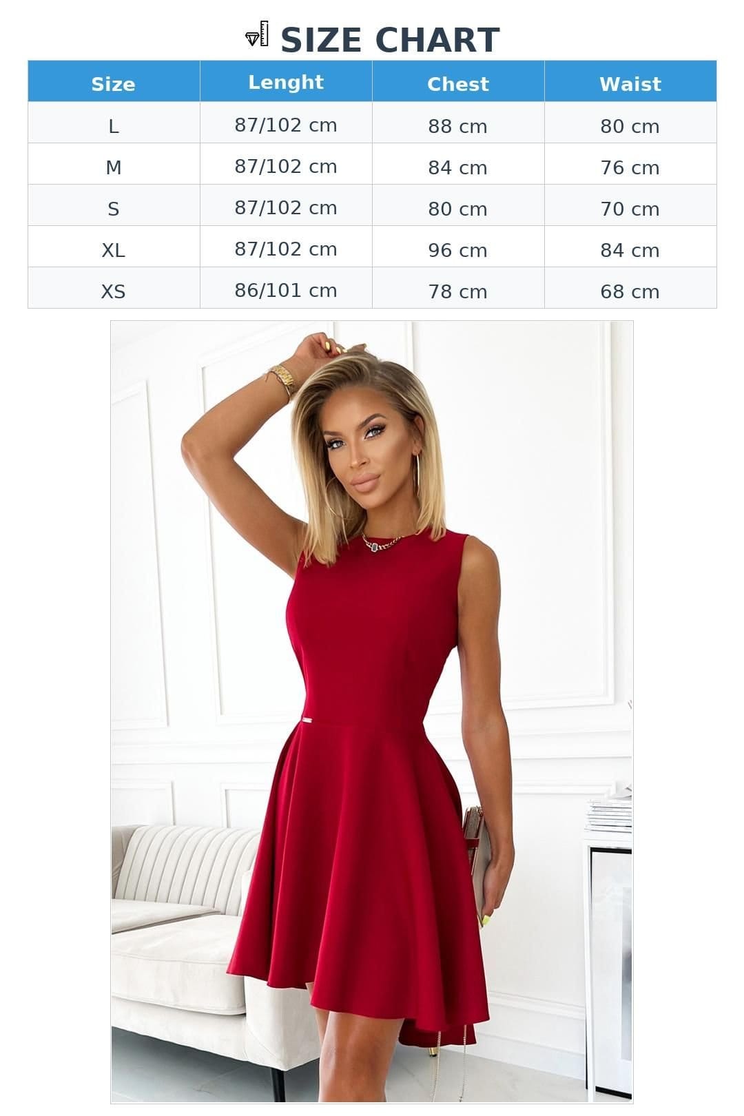 Love Lace Love Lace Women's Elegant Brocade Evening Dress with Longer Back in Red - 4