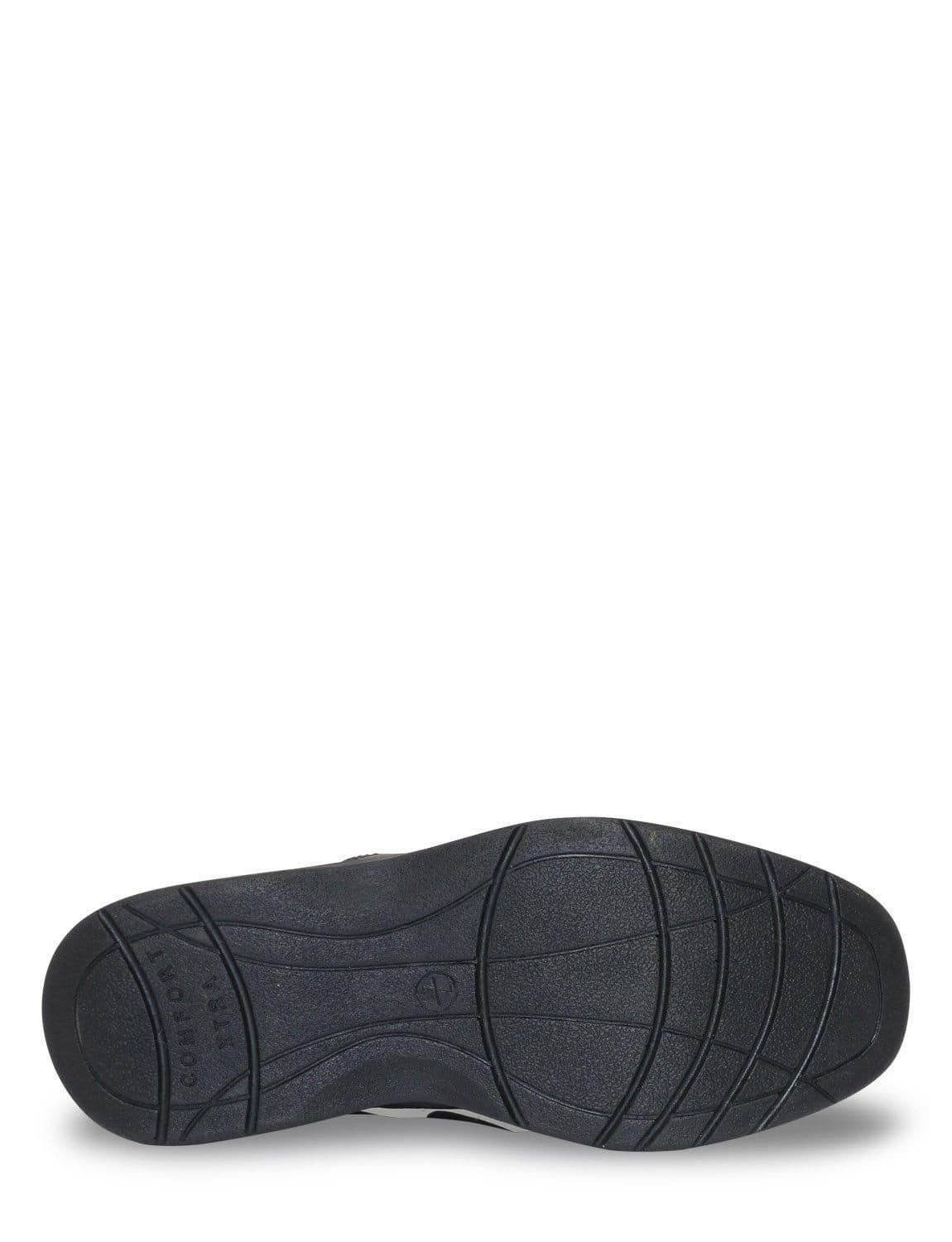Truflex Truflex Men's Slip On Wide Fit Shoe in Brown - 4