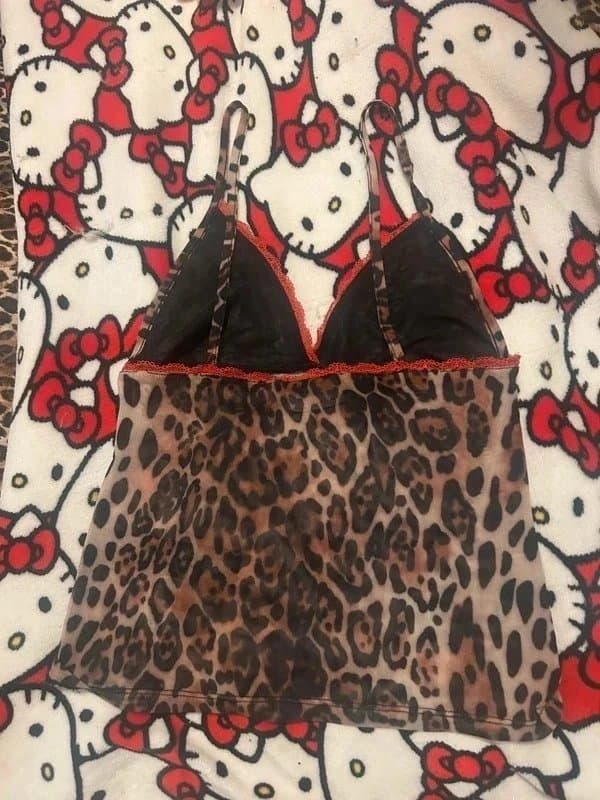 ASOS asos leopard print top