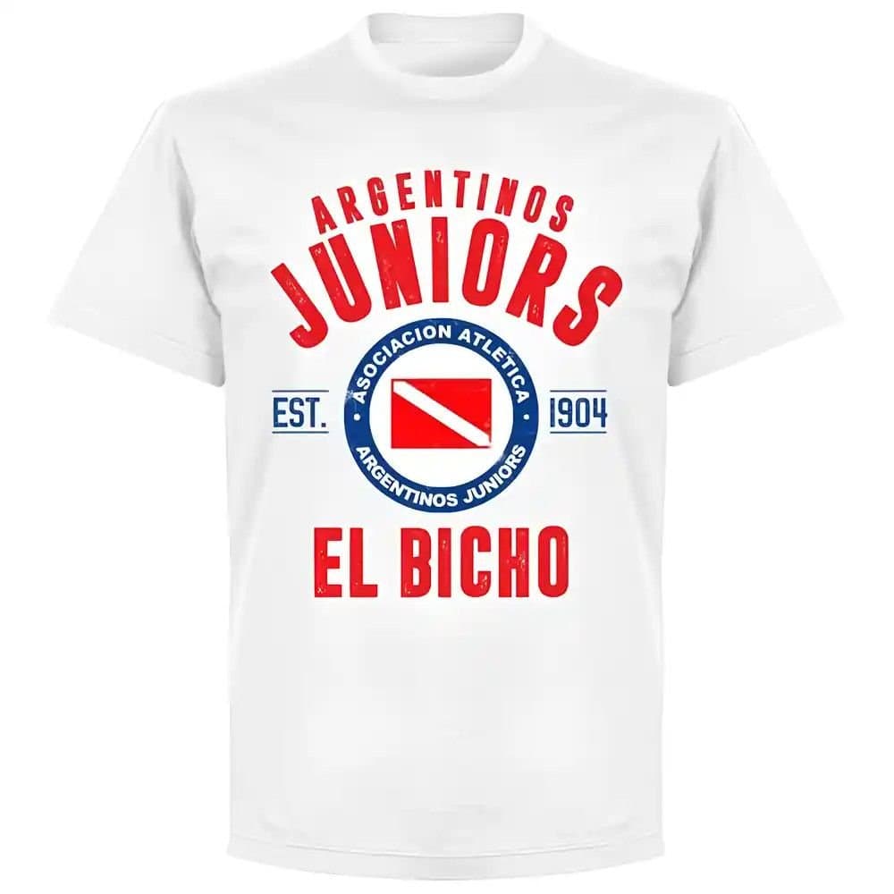 Argentinos Juniors Argentinos Juniors Men's Established T‑shirt in White