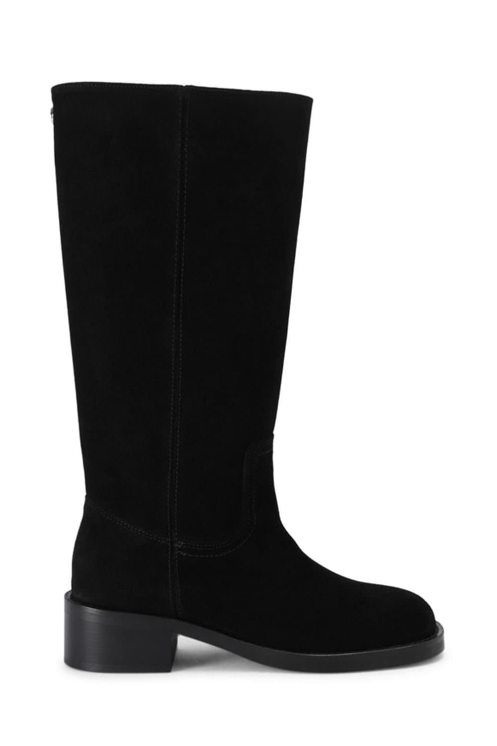 Steve Madden STEVE MADDEN Women's 'Riggs 017' Suede Boots in Black