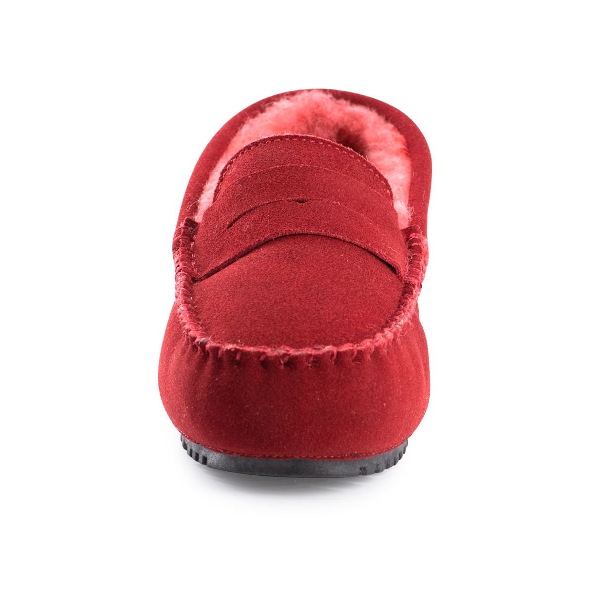 Aus Wooli Australia Aus Wooli Australia Women's Byronbay Cosy Moccasin in Red - 3