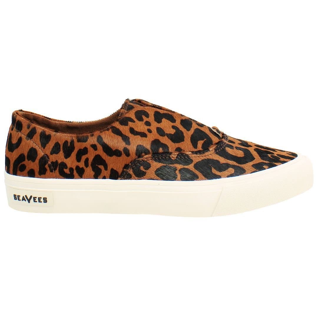 Seavees Seavees Women's Sunset Mulholland Slip-On Brown Smooth Leather Shoes