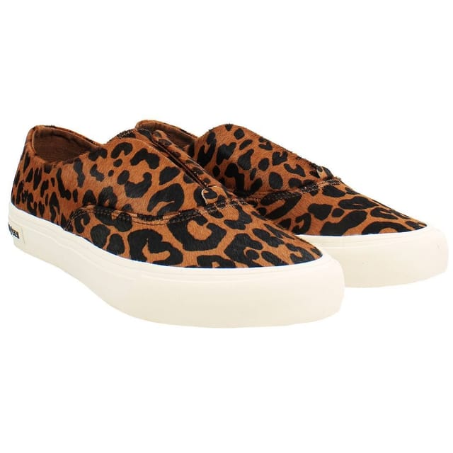Seavees Seavees Women's Sunset Mulholland Slip-On Brown Smooth Leather Shoes - 2