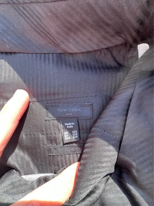 New Look Grey suit trousers
