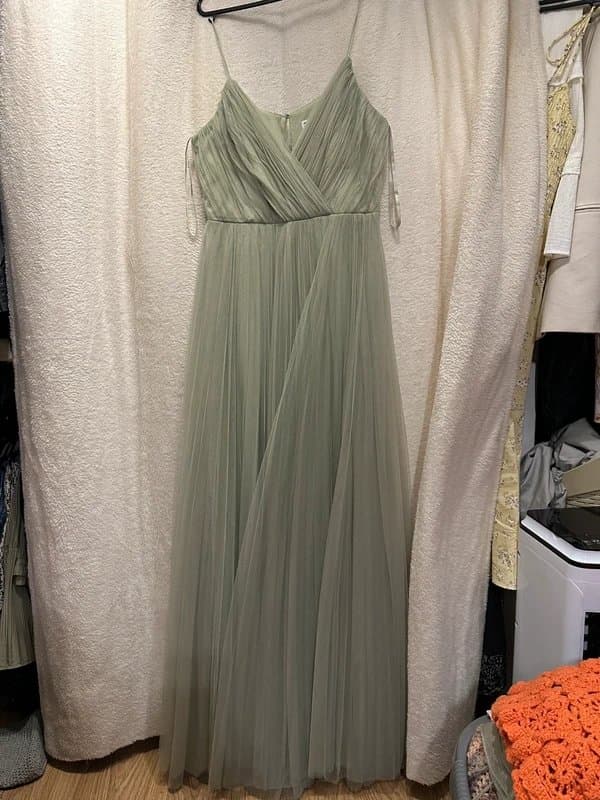ASOS ASOS sage tulle occasion dress