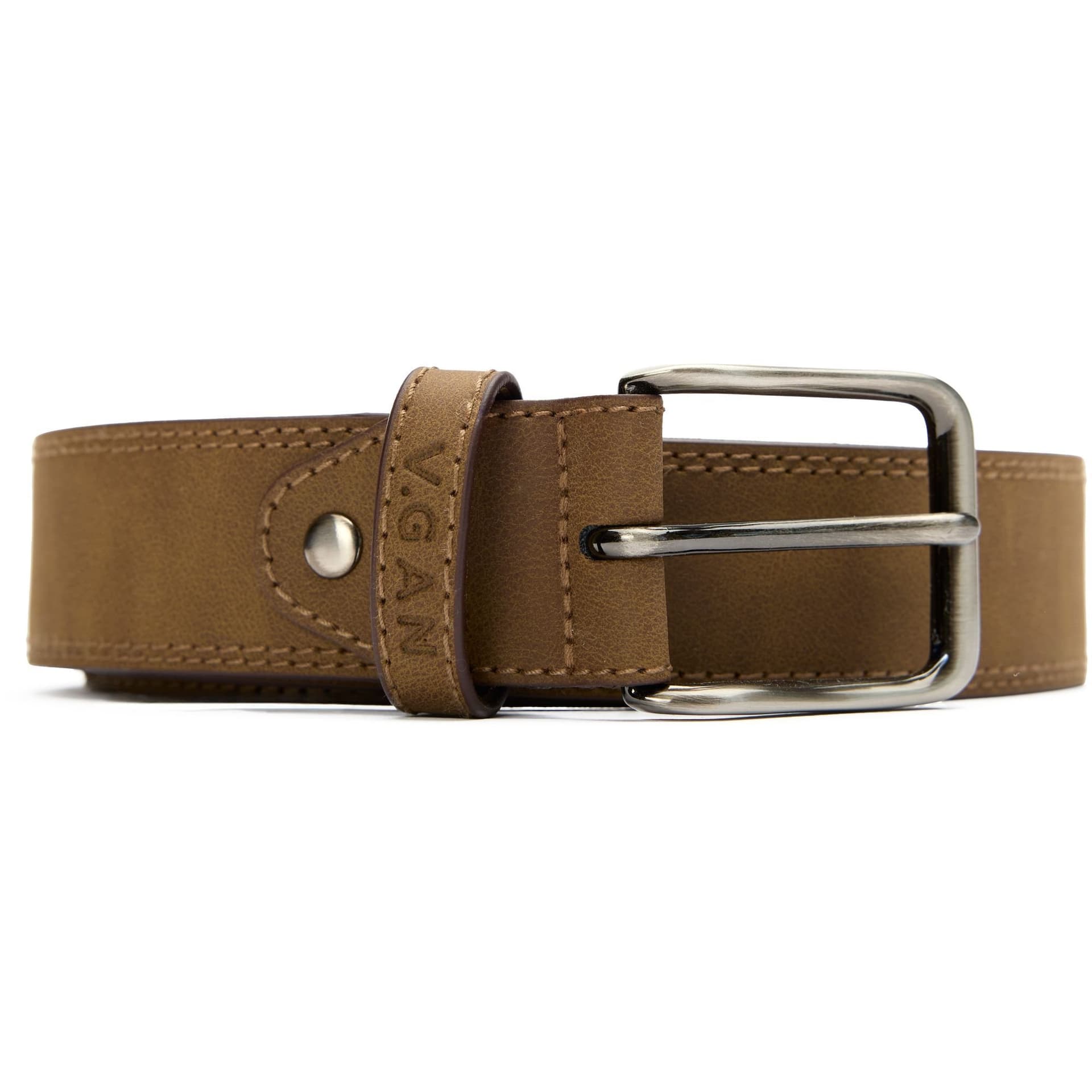 V.GAN V.GAN Men's Formal 3.5Cm Belt in Brown