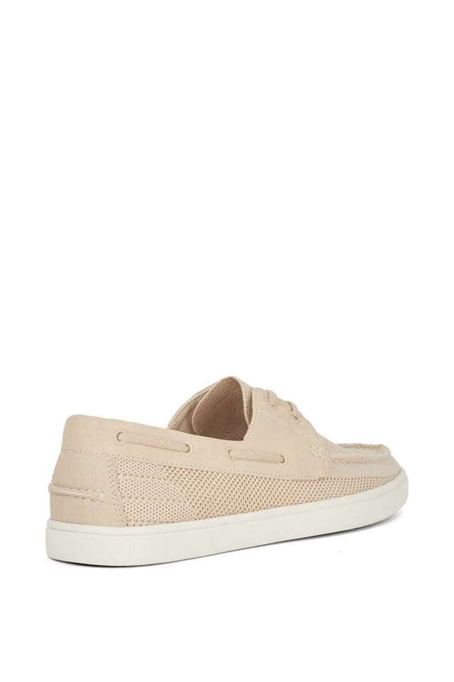 Dune London Dune London Men's 'Blaizerss' Boat Shoes in Natural - 3