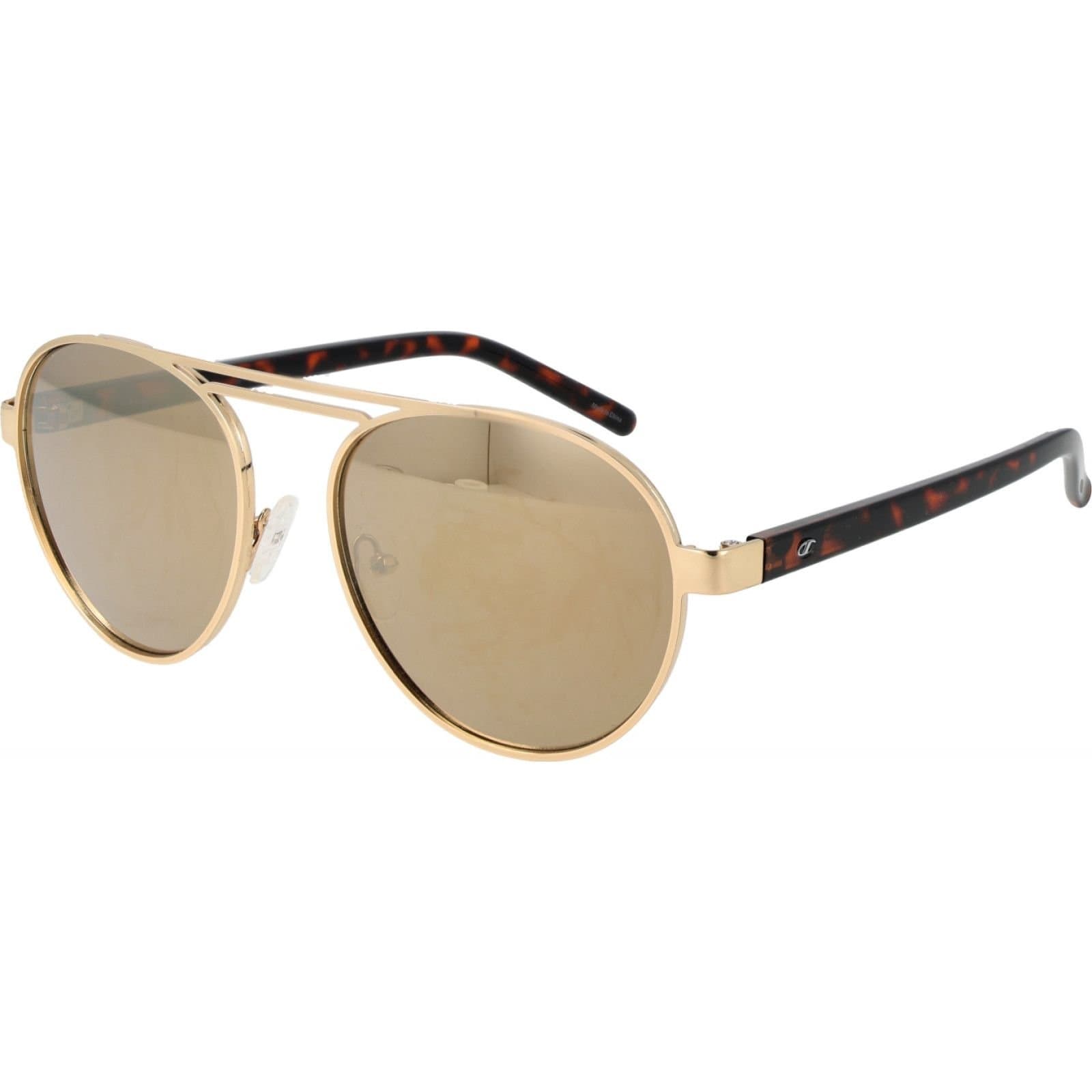 Champion Champion Men's CU5153-55C02 Square/Rectangle Sunglasses in Gold