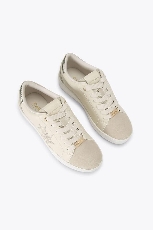 Carvela Carvela Women's 'Galassia' Trainers in Beige - 2
