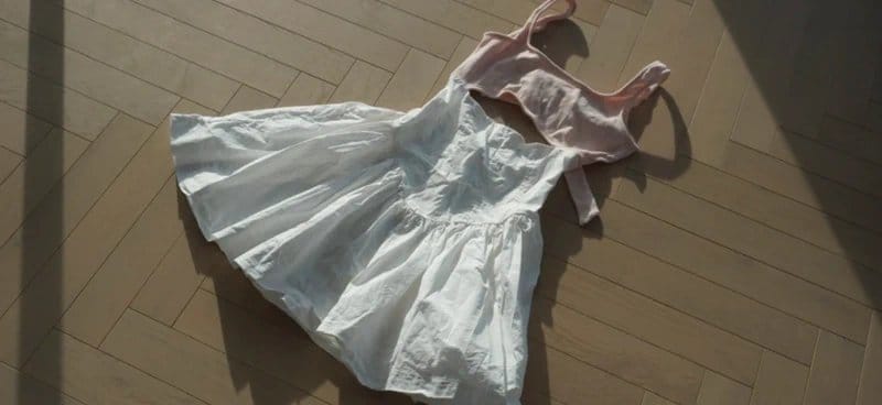ASOS Rose & Cream Tie Mini Dress
