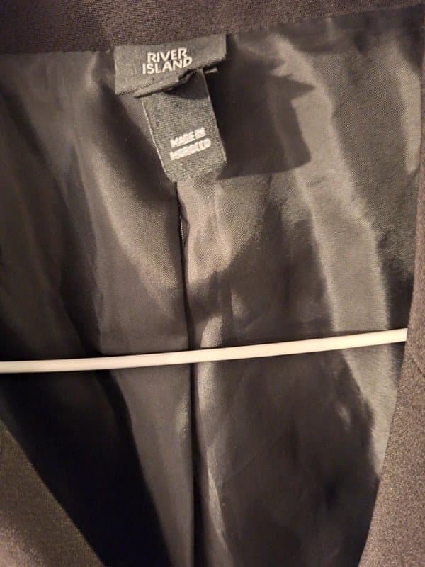 River Island River Island corset detail blazer size 10