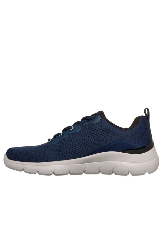 Skechers Skechers Men's Arch Fit Summits Engineered Mesh Lace-Up Trainers Navy - 3