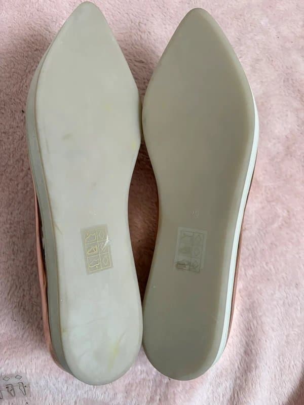 ASOS asos crystal embellished flat shoes