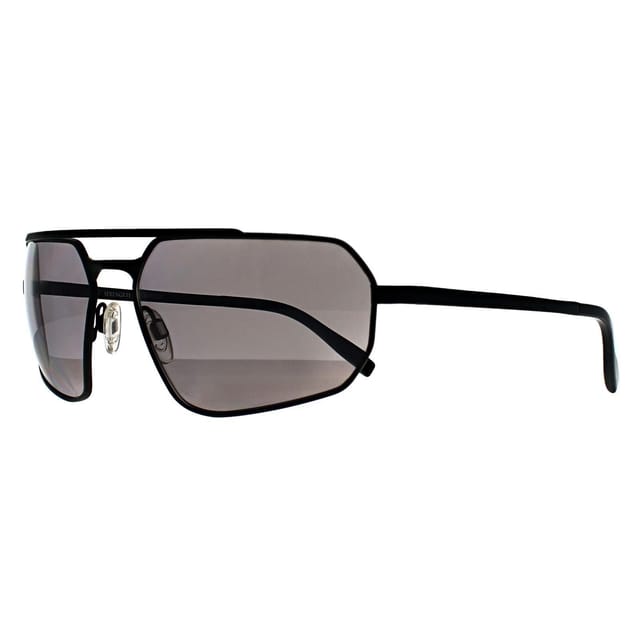 Serengeti Serengeti Men's Rectangle Matte Black Saturn Polarized Smoke Photochromic Hinkley - 2