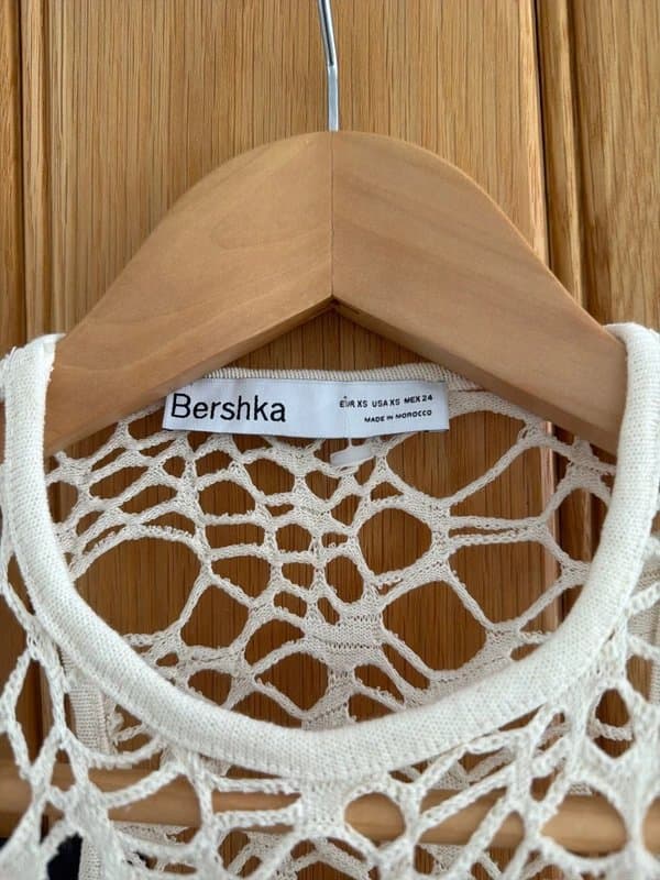 Bershka Crochet maxi dress cover up